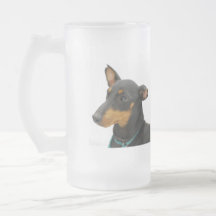 Tasse givrée de Manchester Terrier