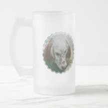 Tasse givrée douce de poseur anglais