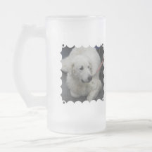 Tasse givrée par chien de Kuvasz