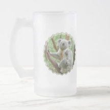 Tasse givrée par koala pelucheux