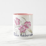 Tasse hawaïenne de salutation de Noël de Mele Kali