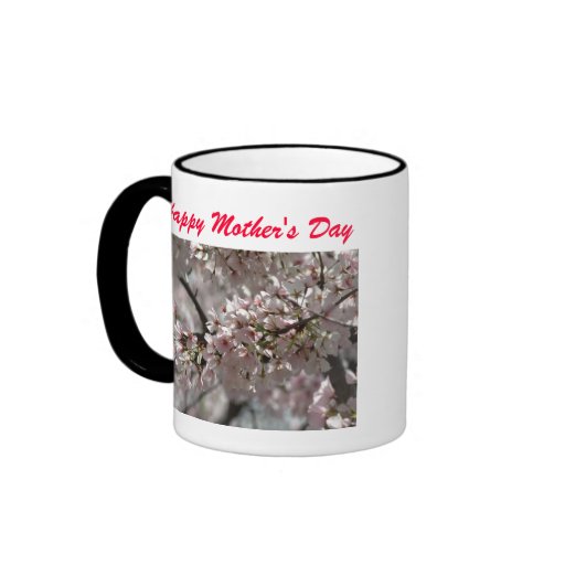 Tasse heureuse personnalisable du jour de mère