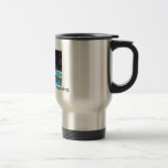 Tasse mauvaise de voyage du bonhomme de neige Wiza