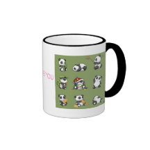Tasse mignonne de panda