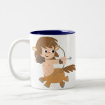 Tasse mignonne de Sagittaire de centaure de bande  tasses