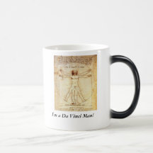 Tasse Morphing d'homme de da Vinci