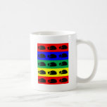 Tasse multiple d'art de bruit de chat tigré