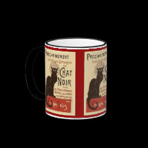 Tasse Noir de conversation tasses