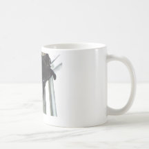 Tasse noire de carlin