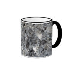 tasse noire de granit de beauté