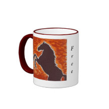 Tasse occidentale d'esprit libre
