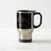 TASSE ORNÉE DE BIJOUX GOTHIQUE