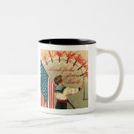 Tasse patriotique vintage de marin