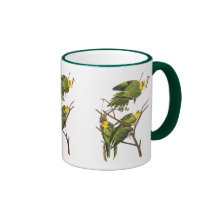 Tasse : Perruche - par John Audubon