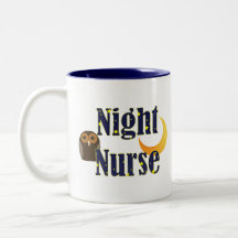 Tasse personnalisable d'infirmière de nuit