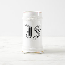 Tasse personnalisée de tasse de bière de café de S