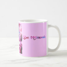 Tasse personnalisée par BAT MITZVAH d'attention