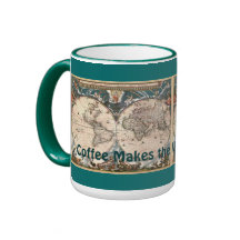 Tasse potable de Vieux Monde d'amusement vintage d