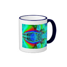 tasse psychédélique d'insecte