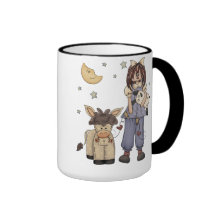 Tasse Raggedy de sonnerie d'Ann de nuit de chemise