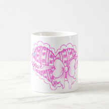 Tasse rose d'amour