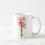 Tasse rose de fleur