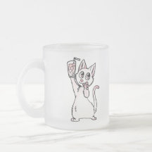 Tasse rose de Kitty de limonade