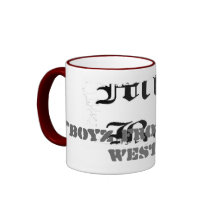 Tasse sale de sonnerie de frontière