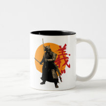 Tasse samouraï de guerrier