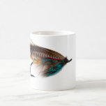 Tasse saumonée ardente de mouche de Brown tasses