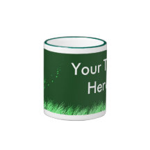 Tasse sauvage verte herbeuse