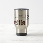 Tasse tactile de substance de conception