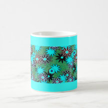 Tasse unique florale géniale
