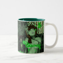 tasse verte de tripp