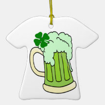 Tasse verte ornements de noël