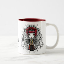 Tasse victorienne gothique d'Annie Fae