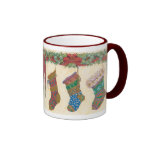 Tasse vintage de bas de Noël