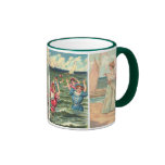 Tasse vintage de beautés de plage