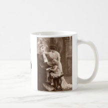 Tasse vintage de professeur de musique