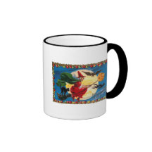Tasse vintage de sorcière d'esprit de Halloween