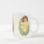 Tasse vintage d'oeuf de pâques