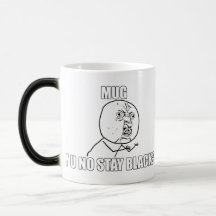 TASSE - Y U AUCUN NOIR DE SÉJOUR ?