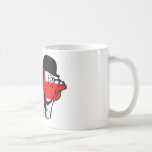 Tasses anglaises de thé de drapeau de bouledogue a