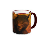 Tasses de buste de loup-garou