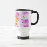 Tasses de café de fleur de dahlia notre beau monde
