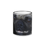 Tasses de chien de carlin