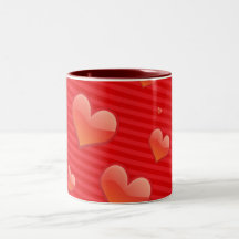 Tasses de coeur