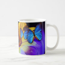 Tasses de l'art 29 de papillon