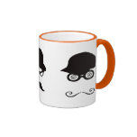 Tasses drôles de moustache