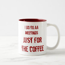 Tasses drôles de tasse de buveurs de buveur de caf